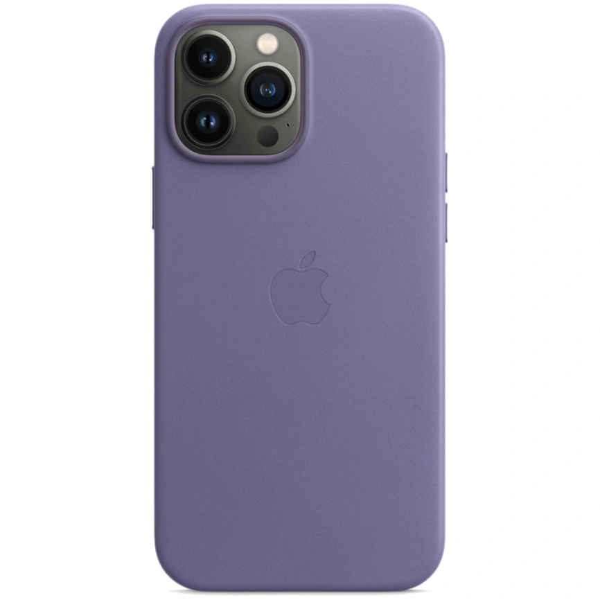 Кожаный чехол Apple MagSafe для iPhone 13 Pro Lilac Wisteria фото 3