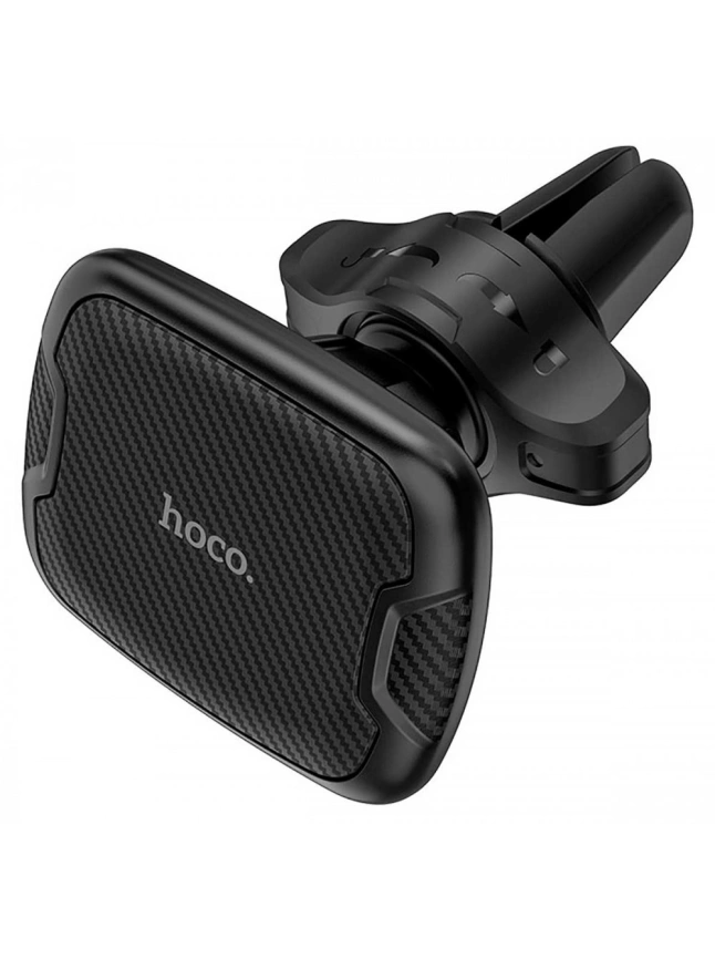 Автомобильный держатель Hoco CA65 Sagittarius series air outlet magnetic car holder магнитный универсальный в решетку Black фото 1