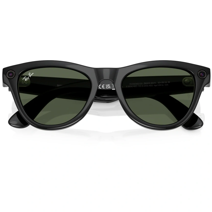 Умные очки Ray-Ban Skyler Shiny Black (RW4010) M Green фото 2