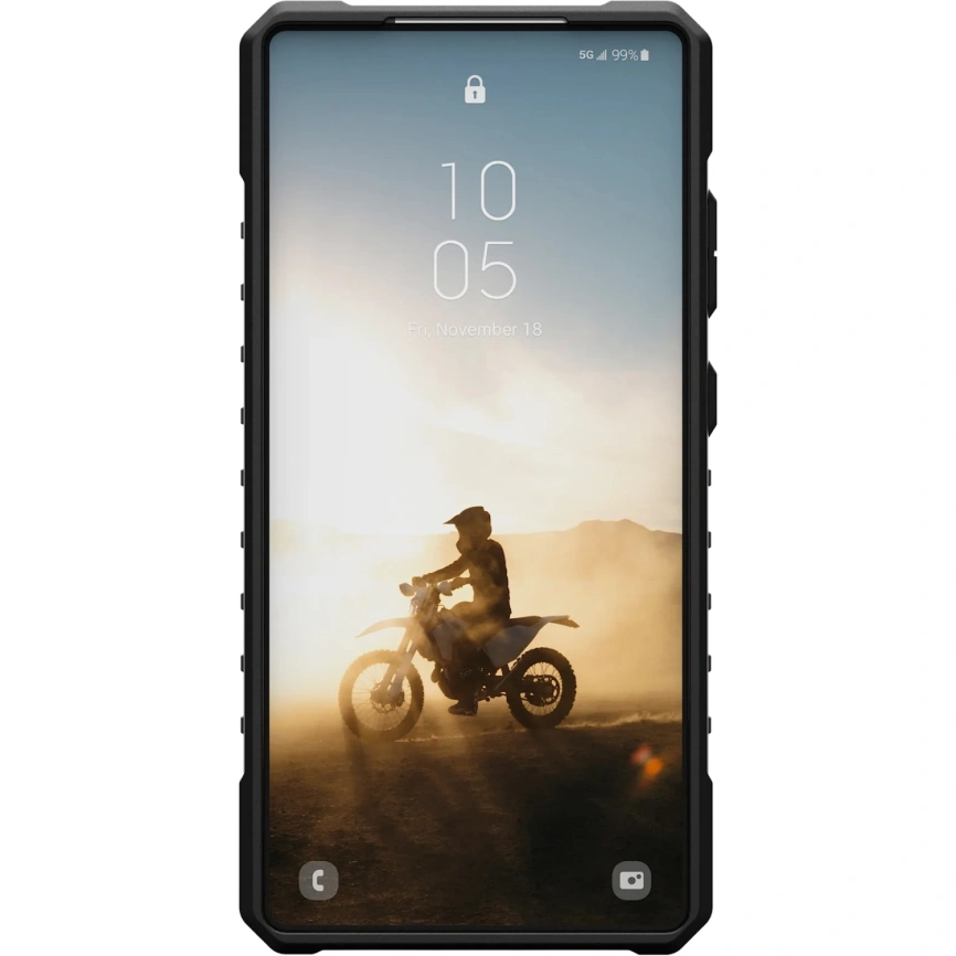 Чехол UAG MagSafe Pathfinder Clear для Samsung Galaxy S25 Ultra Ice/Silver фото 3