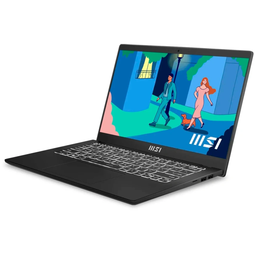 Ноутбук MSI Modern 14 C7M-238RU 14 FHD IPS/ R5-7530U/8GB/512Gb SSD (9S7-14JK12-238) Black фото 5