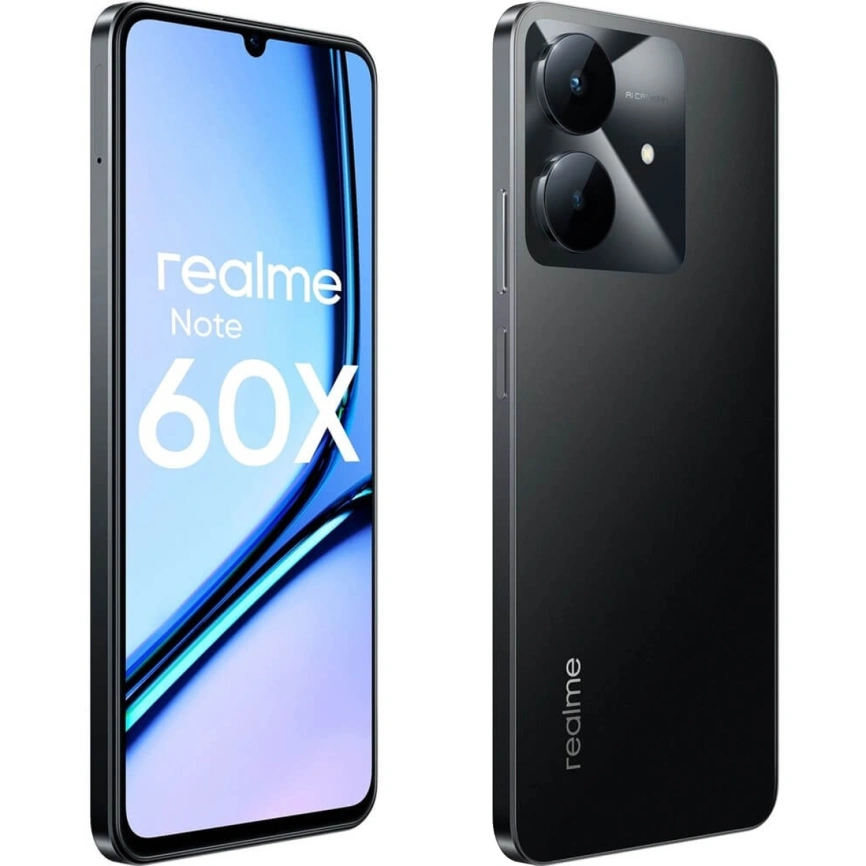 Смартфон Realme Note 60x 4/128Gb Marble Black фото 5