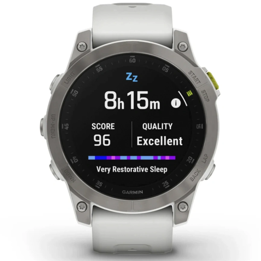 Умные часы Garmin Epix™ Gen 2 (010-02582-20) Sapphire - White Titanium фото 12