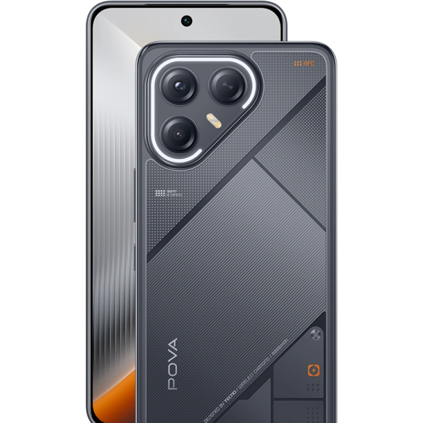 Смартфон Tecno Pova 7 Ultra 5G 8/256Gb Black фото 2