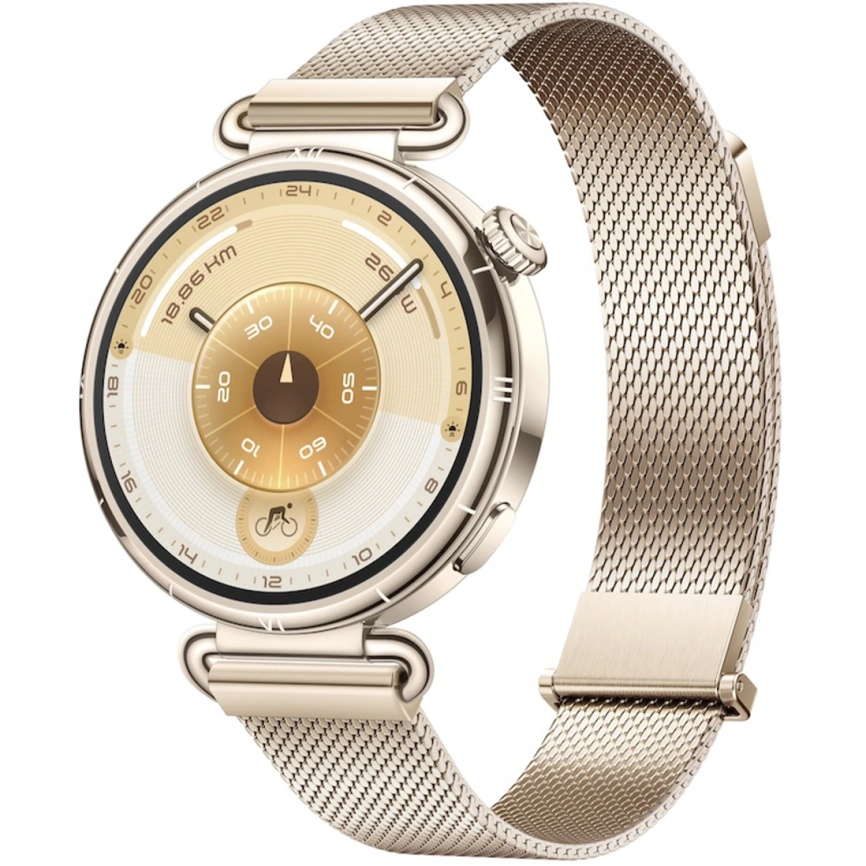 Смарт-часы Huawei Watch GT 6 41mm Gold/Gold Milanese (55020FVW) фото 1