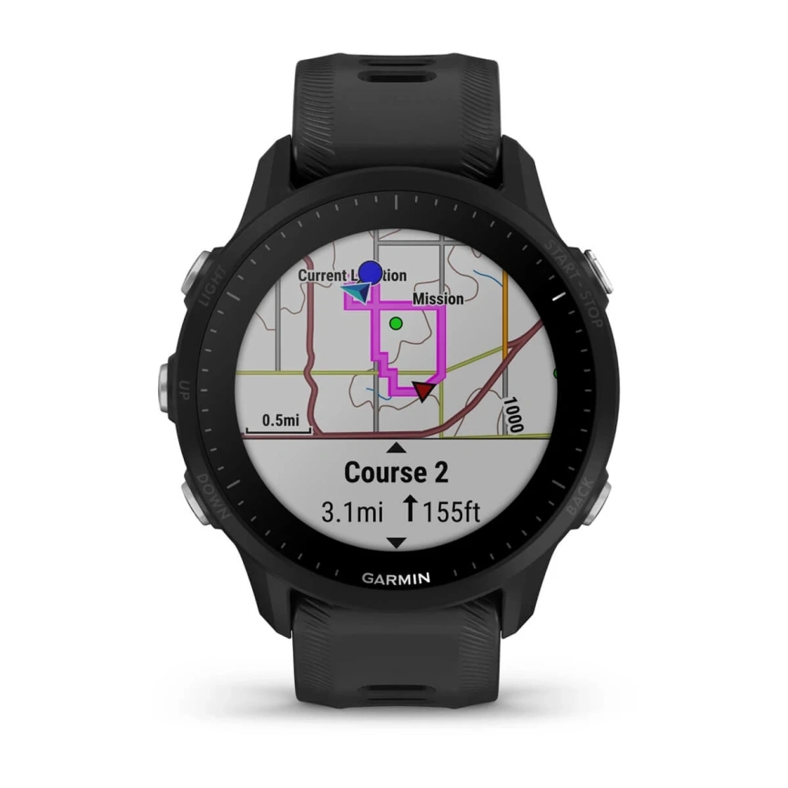 Умные часы Garmin Forerunner 955 (010-02638-10) Black фото 5