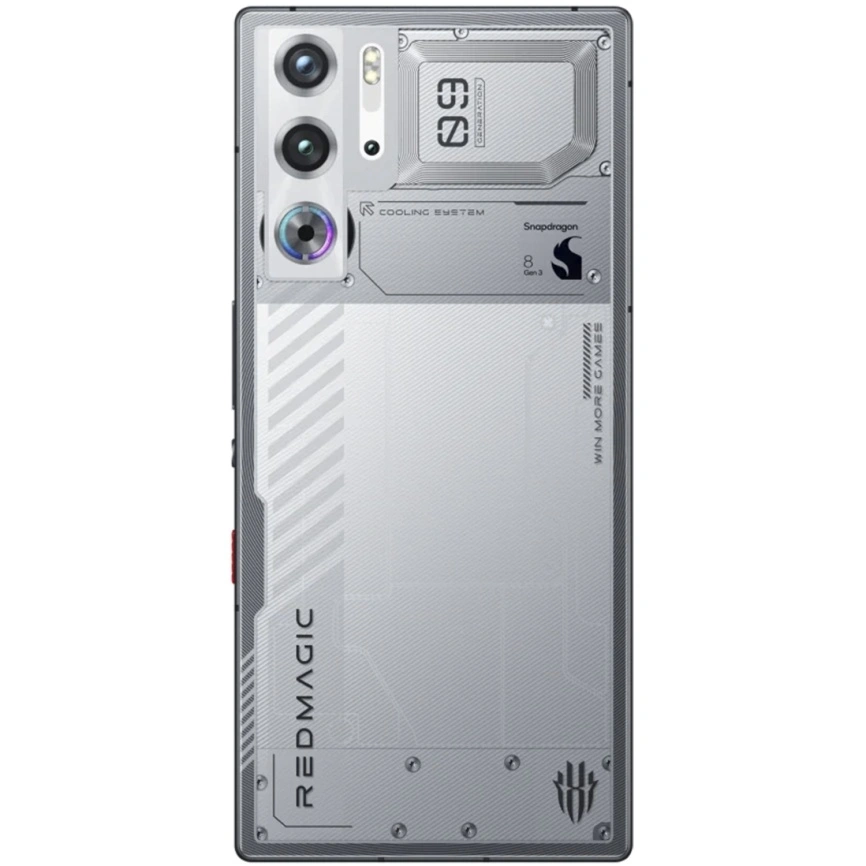 Смартфон ZTE Nubia RedMagic 9 Pro 12/256GB Snowfall Silver фото 2