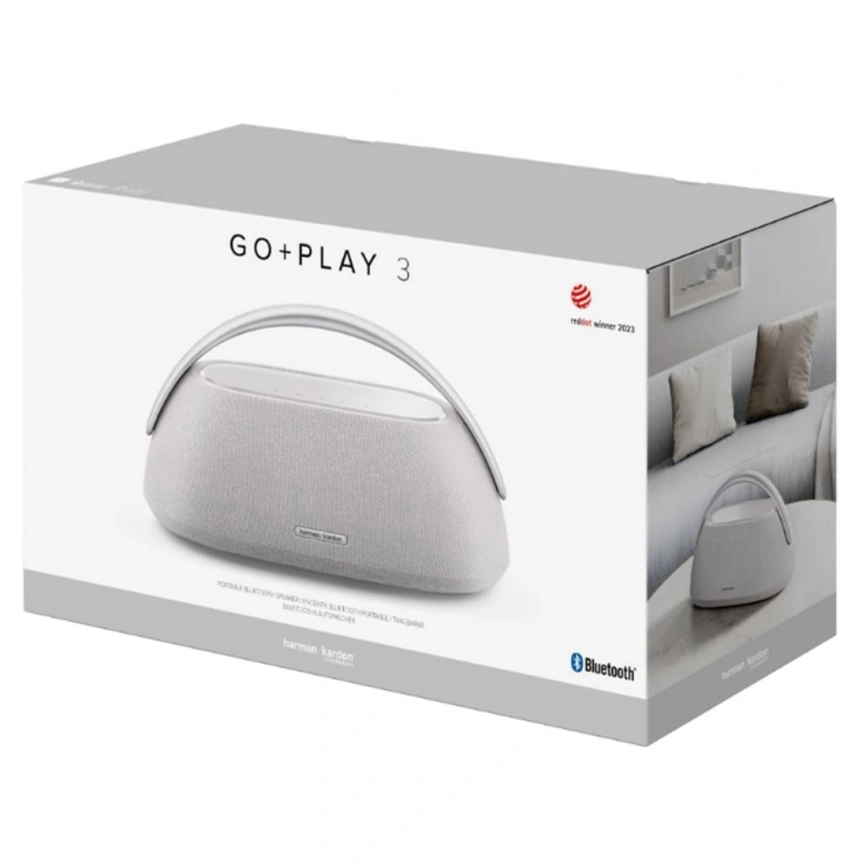 Портативная акустика Harman/Kardon Go + Play 3 White фото 6