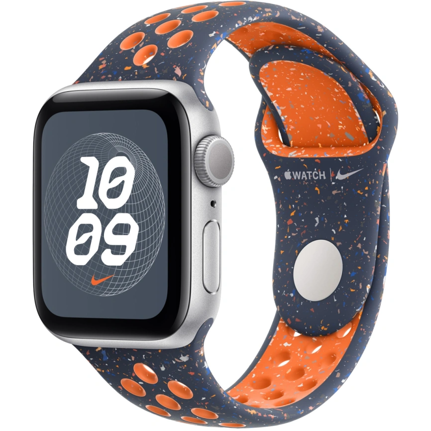 Ремешок Apple Watch 42mm Blue Flame Nike Sport Band S/M фото 2