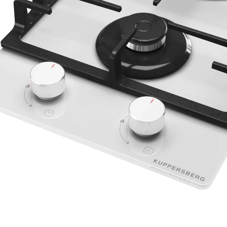 Газовая варочная панель Kuppersberg FG 36 W White фото 3
