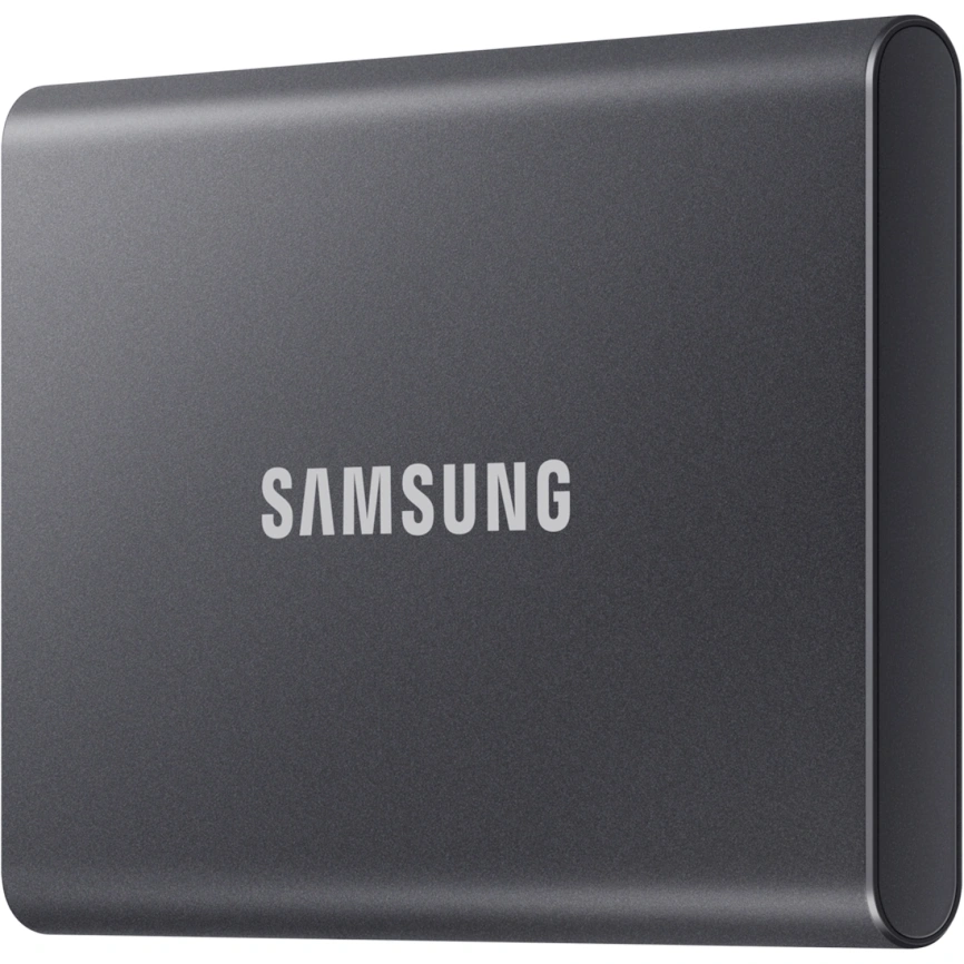 Внешний SSD накопитель Samsung T7 USB 3.2 Type-C 2TB Gray (MU-PC2T0T/WW) фото 2