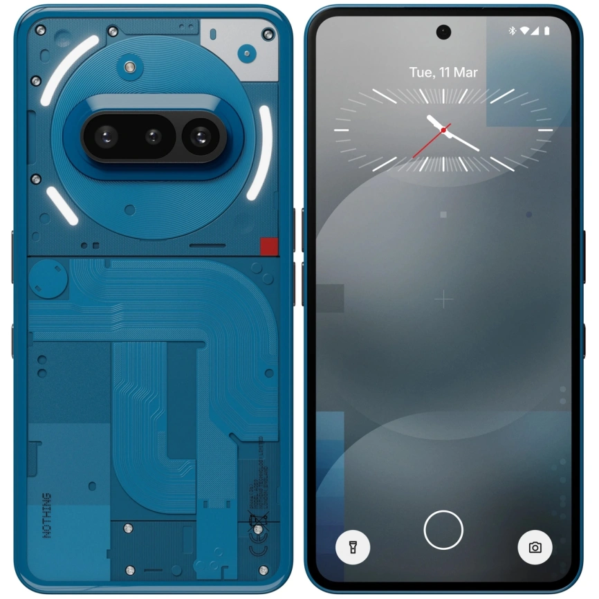 Смартфон Nothing Phone (3A) 8/128Gb Blue фото 5