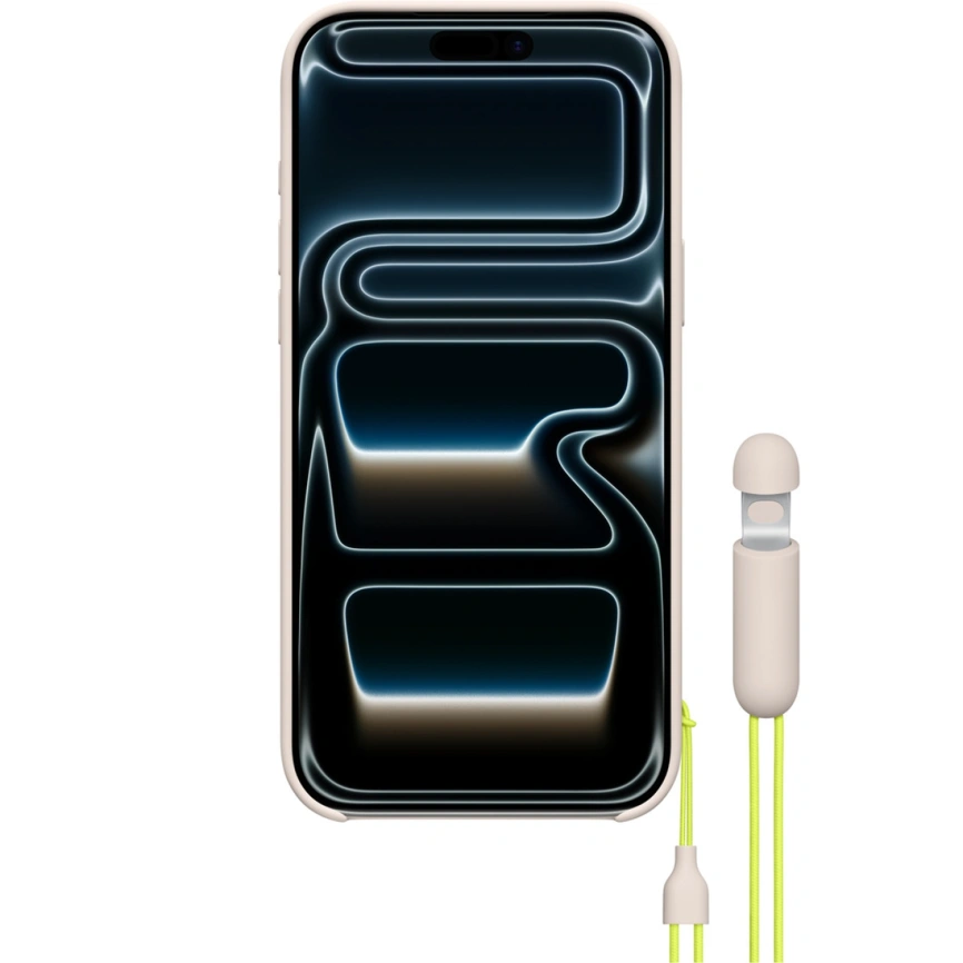 Чехол Beats Kickstand Case with MagSafe and Camera Control для iPhone 17 Pro Lime Stone фото 3