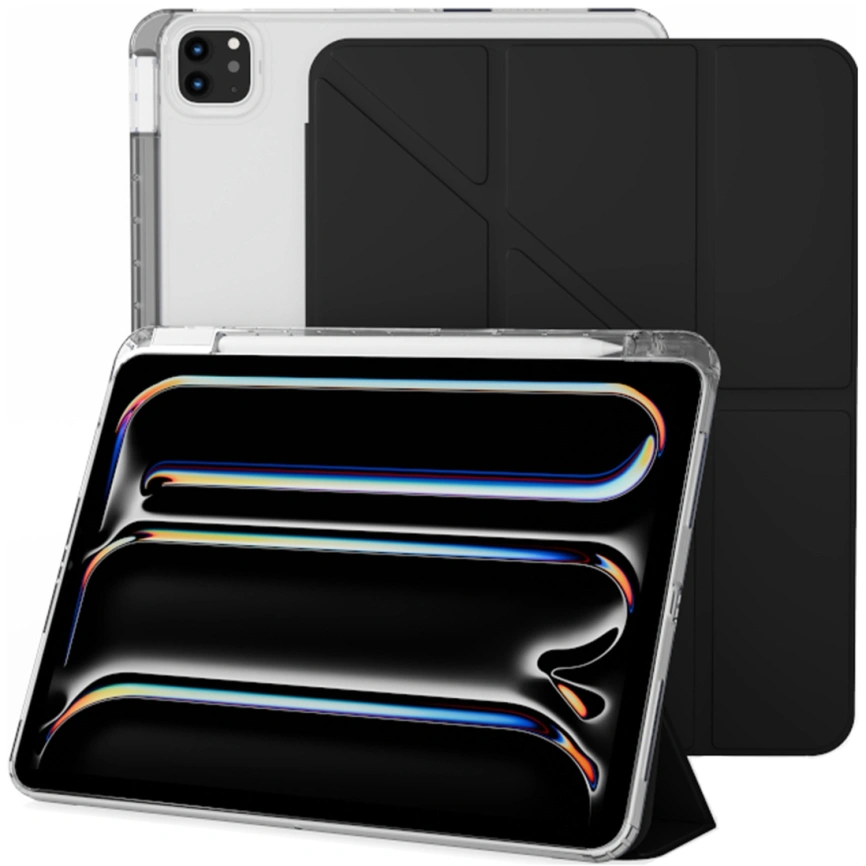 Чехол Gurdini Origami Case для iPad Pro 13 (2024) Black фото 1