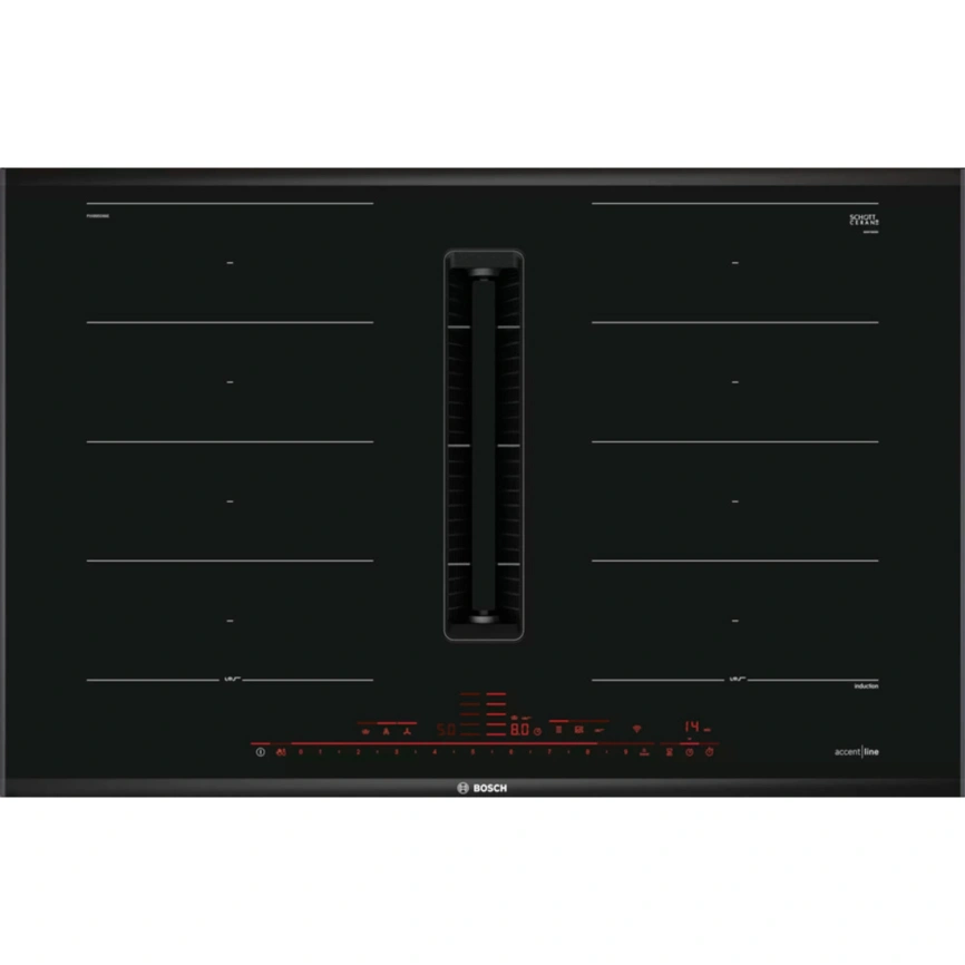 Индукционная варочная панель Bosch Serie 8 PXX895D66E Black фото 2