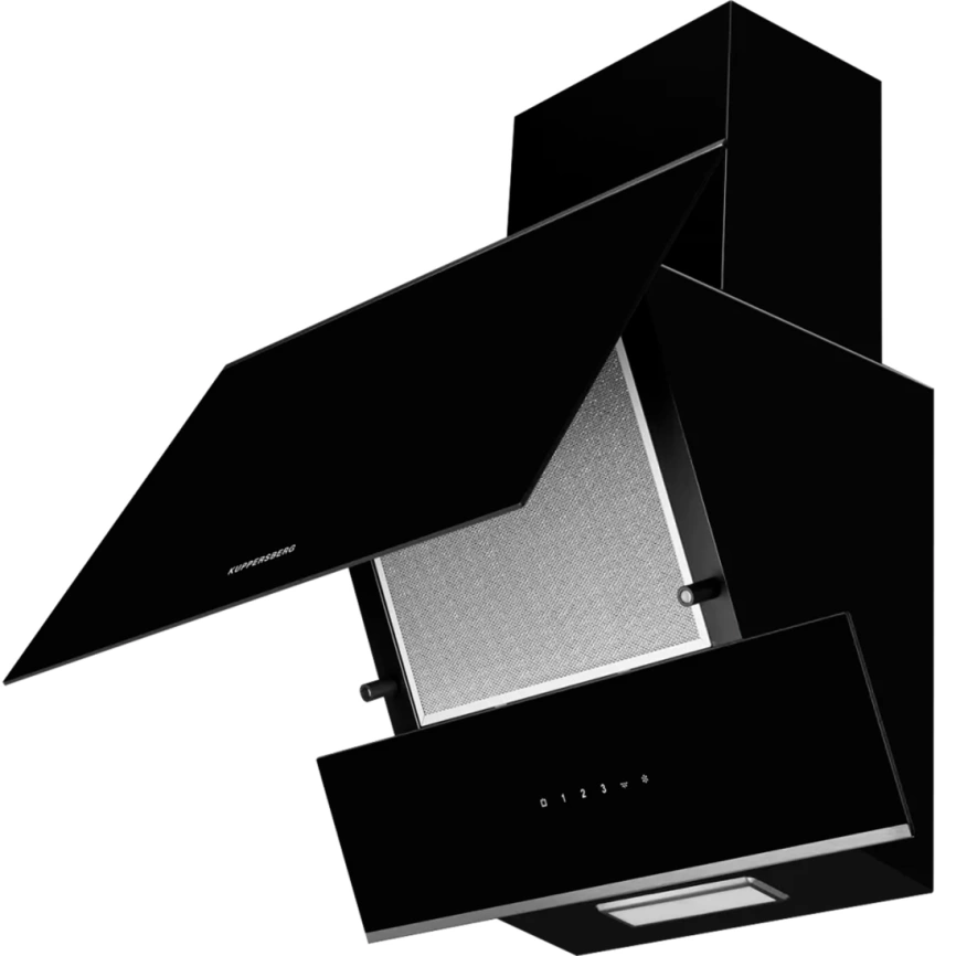 Встраиваемая вытяжка Kuppersberg F 600 BX Black/Silver фото 4
