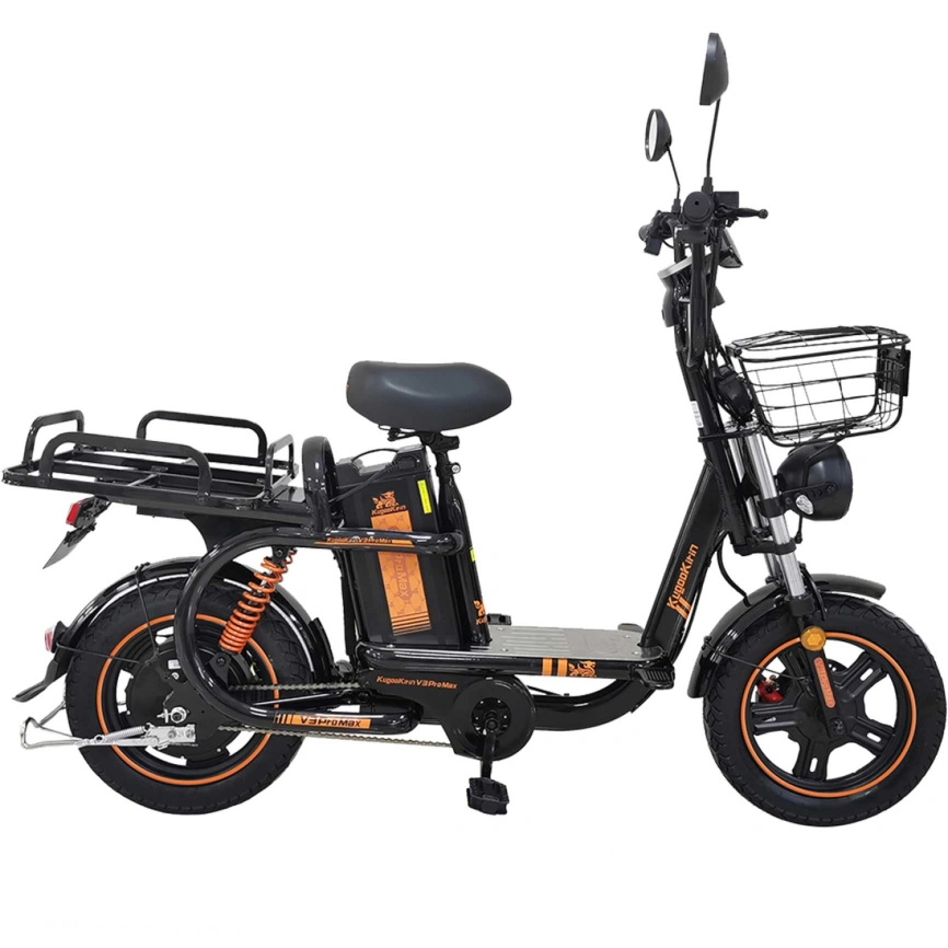 Электровелосипед Kugoo Kirin V3 Pro Max Black фото 3