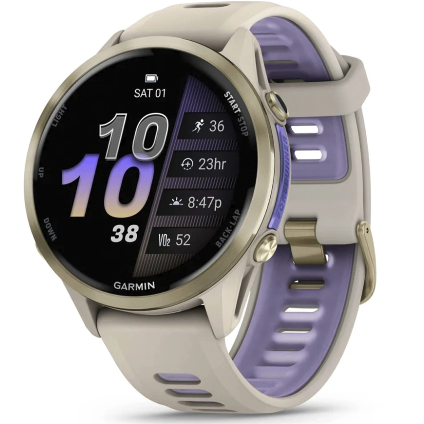 Умные часы Garmin Forerunner 970 (010-02969-12) Soft Gold фото 1