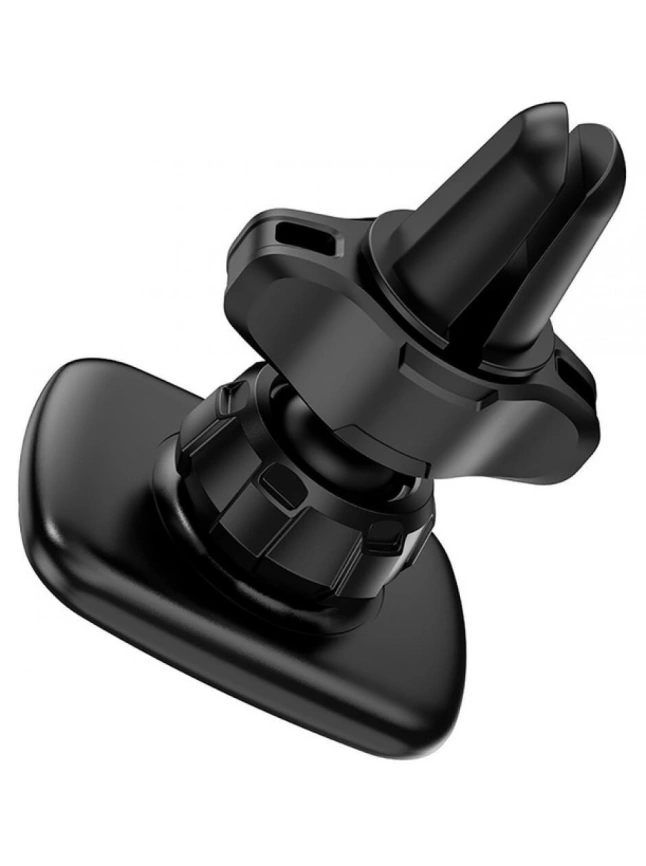 Автомобильный держатель Hoco CA65 Sagittarius series air outlet magnetic car holder магнитный универсальный в решетку Black фото 2
