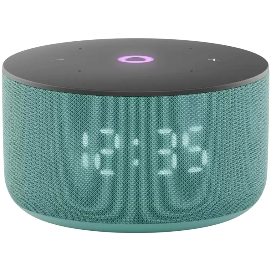 Умная колонка Яндекс Станция Мини 3 с часами, Бирюзовый фото 1