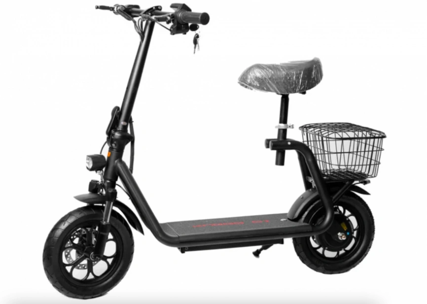 Электросамокат Kugoo C1 Plus 11 Ah Black фото 1