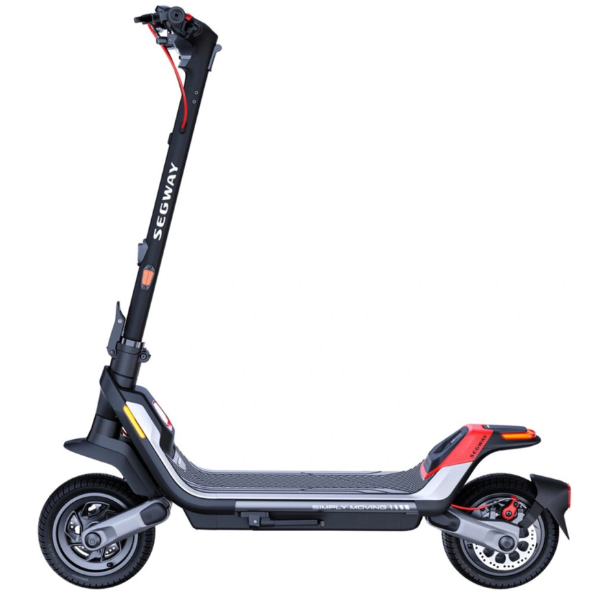 Электросамокат Ninebot KickScooter P100SU Gray фото 2
