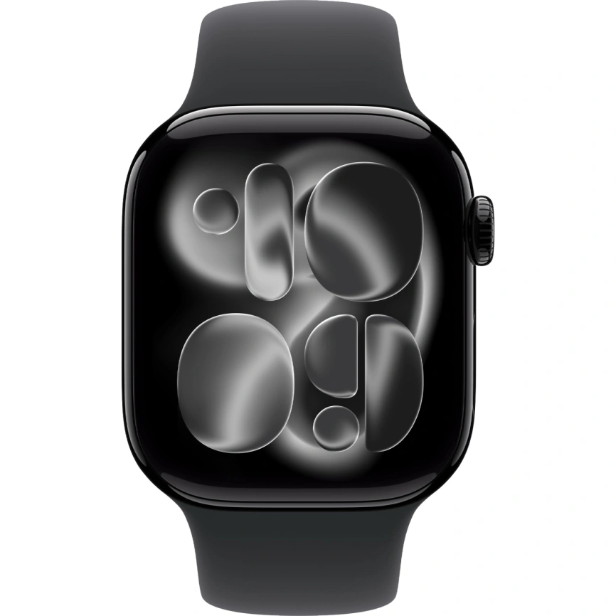 Смарт-часы Apple Watch Series 11 46mm Jet Black Aluminium Case with Black Sport Band S/M фото 3