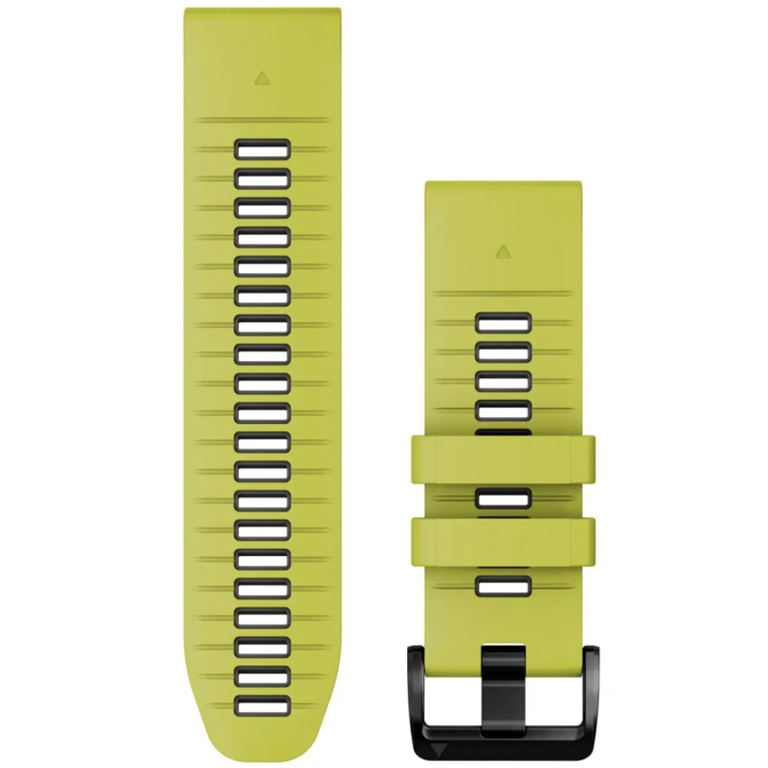 Ремешок Garmin QuickFit Silicone Watch Band (010-13281-03) 26mm Lime/Graphite фото 1