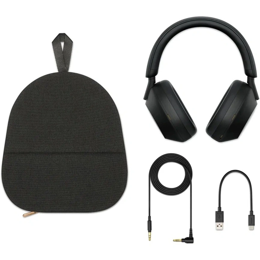 Наушники Sony WH-1000XM5 Black фото 6