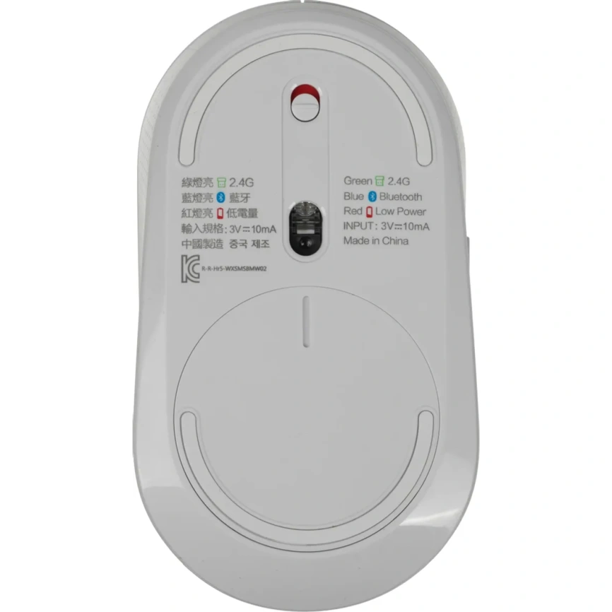 Мышь Xiaomi Mi Dual Mode Wireless Mouse Silent Edition White фото 7