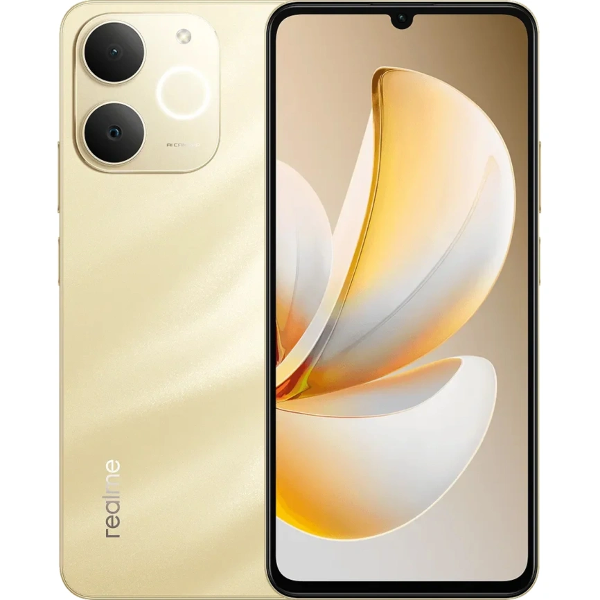 Смартфон Realme Note 70 6/128Gb Beach Gold фото 1
