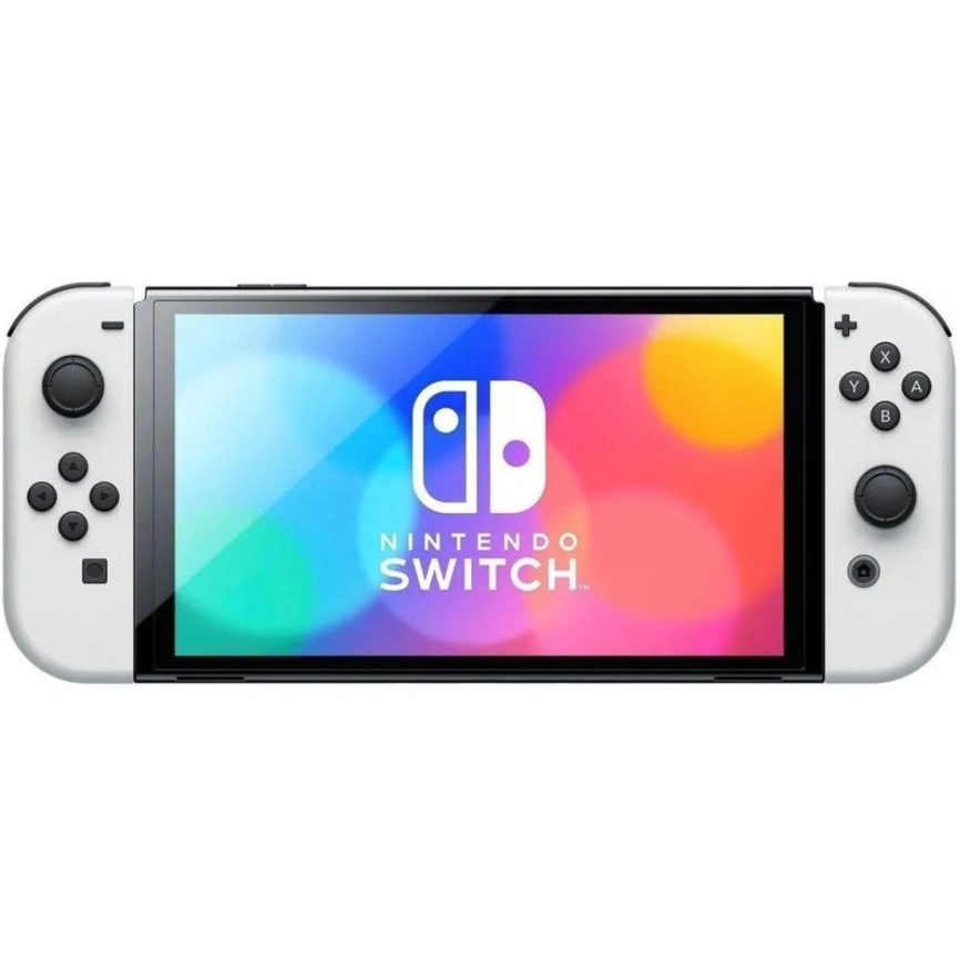 Игровая приставка Nintendo Switch OLED 64GB White фото 2