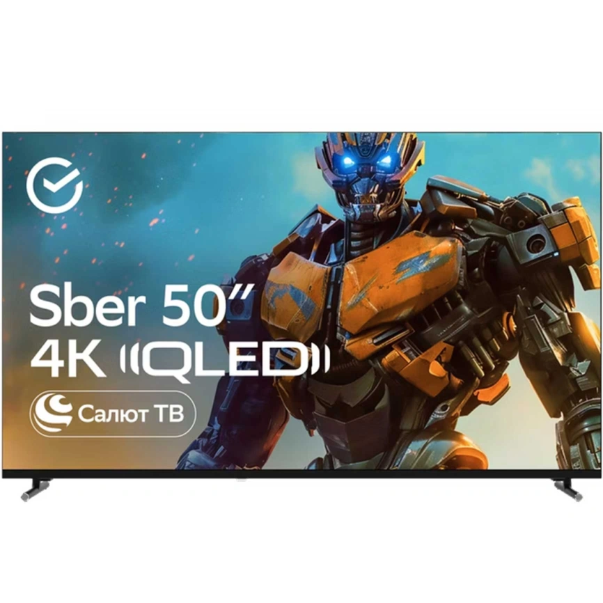 Телевизор Sber 50" QLED 4K UHD (SDX-50UQ6032) фото 1