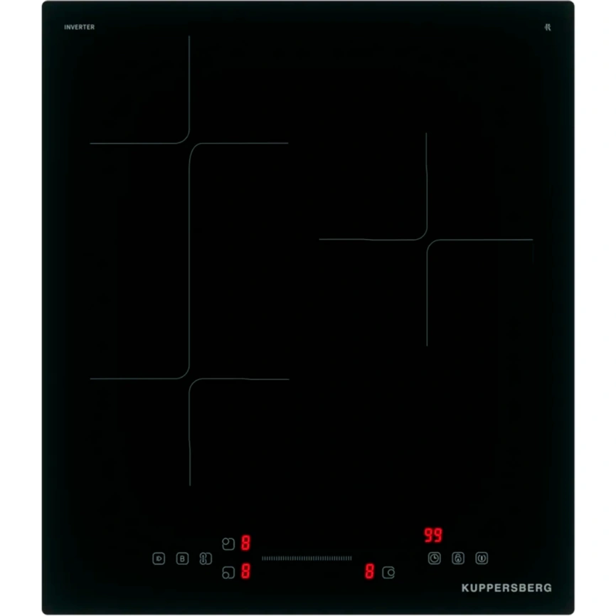 Индукционная варочная панель Kuppersberg ICI 412 Black фото 1
