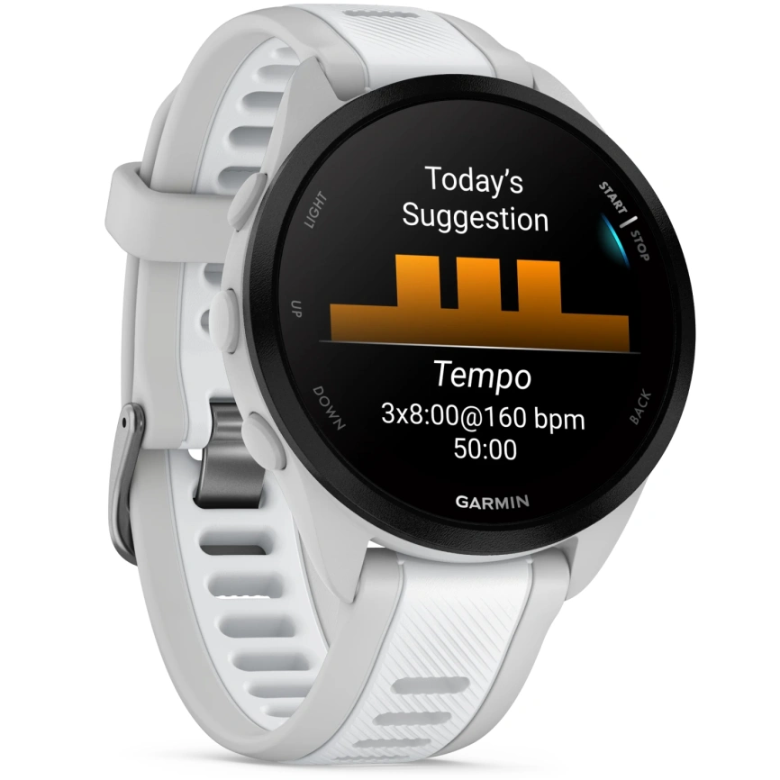 Смарт-часы Garmin Forerunner 165 Music (010-02863-31) Mist Gray/Whitestone фото 3
