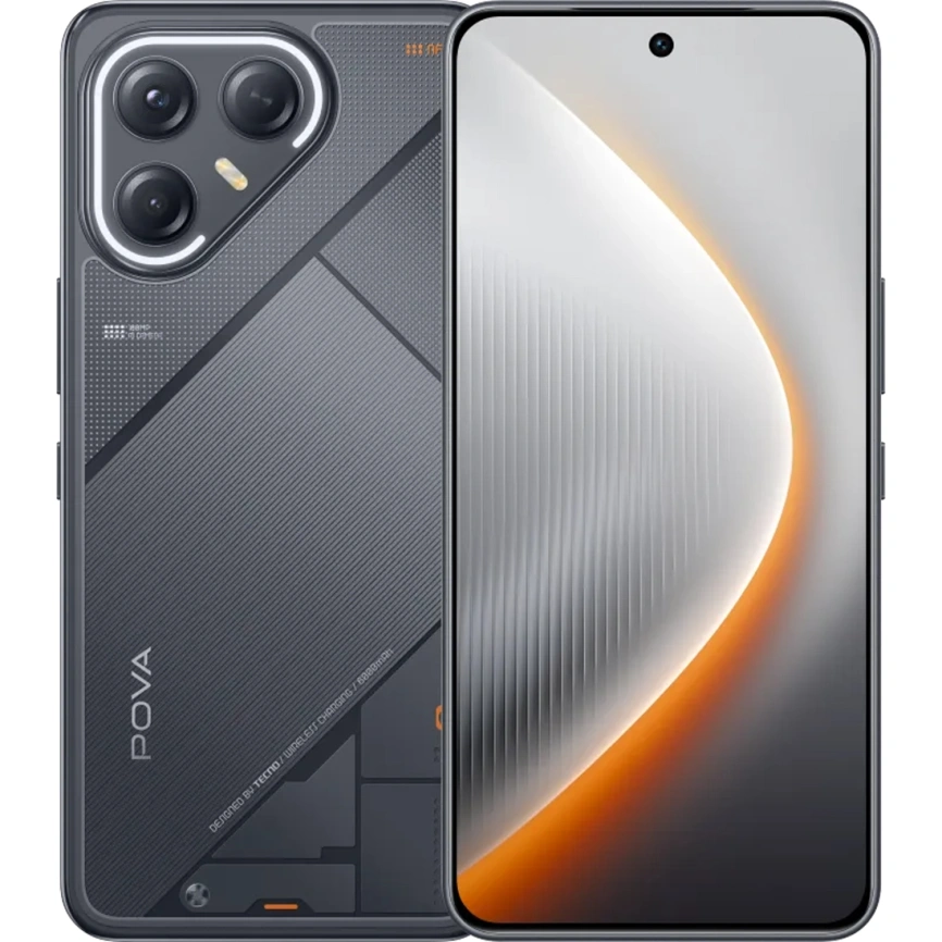 Смартфон Tecno Pova 7 Ultra 5G 12/256Gb Black фото 1