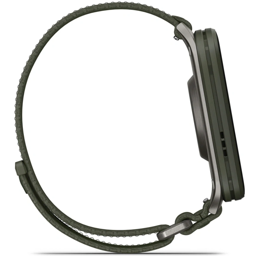 Смарт-часы Garmin Venu X1 Moss with Titanium Caseback and Moss ComfortFit Nylon Band (010-02980-03) фото 5